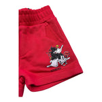 Iceberg Bermuda Felpa Tinta Unita con Stampa per Neonato BFICE5105B ROSSO ICEBERG 