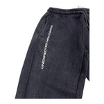 LOSAN pantalone tuta tinta unita con stampa logo Nero per Bambino 51030918002041 NERO LOSAN 