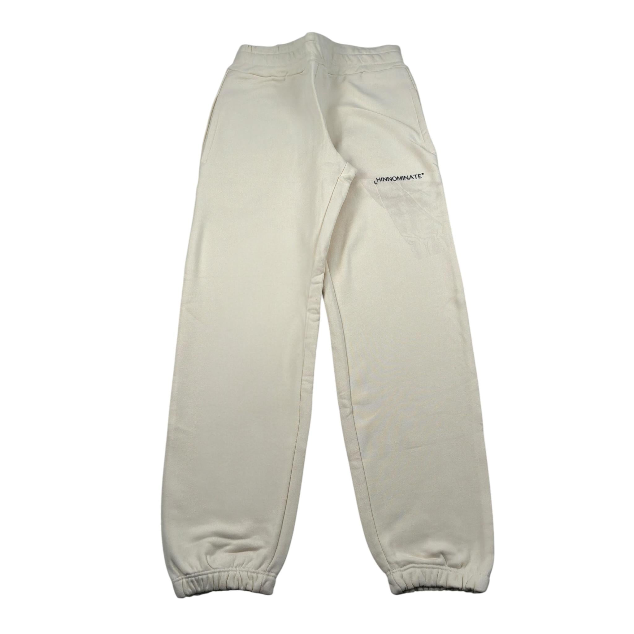 Hinnominate Pantalone Tuta tinta unita con Logo Beige per Bambina 3631PF0075XX BEIGE HINNOMINATE 