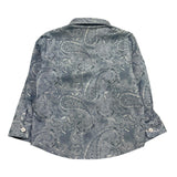 M+E' Camicia Manica Lunga Tinta Unita per Bambino UEM0529 AZZURRO M+E' 