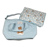 Moschino Borsa per Cambio con Fasciatoio per Neonata MUX05T AZZURRO MOSCHINO 