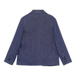 Fay Giacca Tinta Unita con Fantasia A Righe per Neonato FW2Q04N BLU FAY 