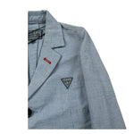 Guess Giacca Microfantasia Tinta Unita per Neonato N1RN02WDNY0 BLU GUESS 