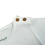 Babyvip T-Shirt Girocollo Tinta Unita per Neonato T7778 BIANCO BABYVIP 