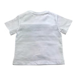 Cesare Paciotti T-Shirt Girocollo Tinta Unita con Stampa per Neonato TSP5157B BIANCO CESARE PACIOTTI 