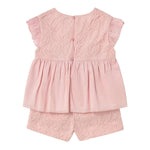 Mayoral Completo 2 Pezzi Camicia-Short Tinta Unita per Neonata 1261 ROSA MAYORAL 