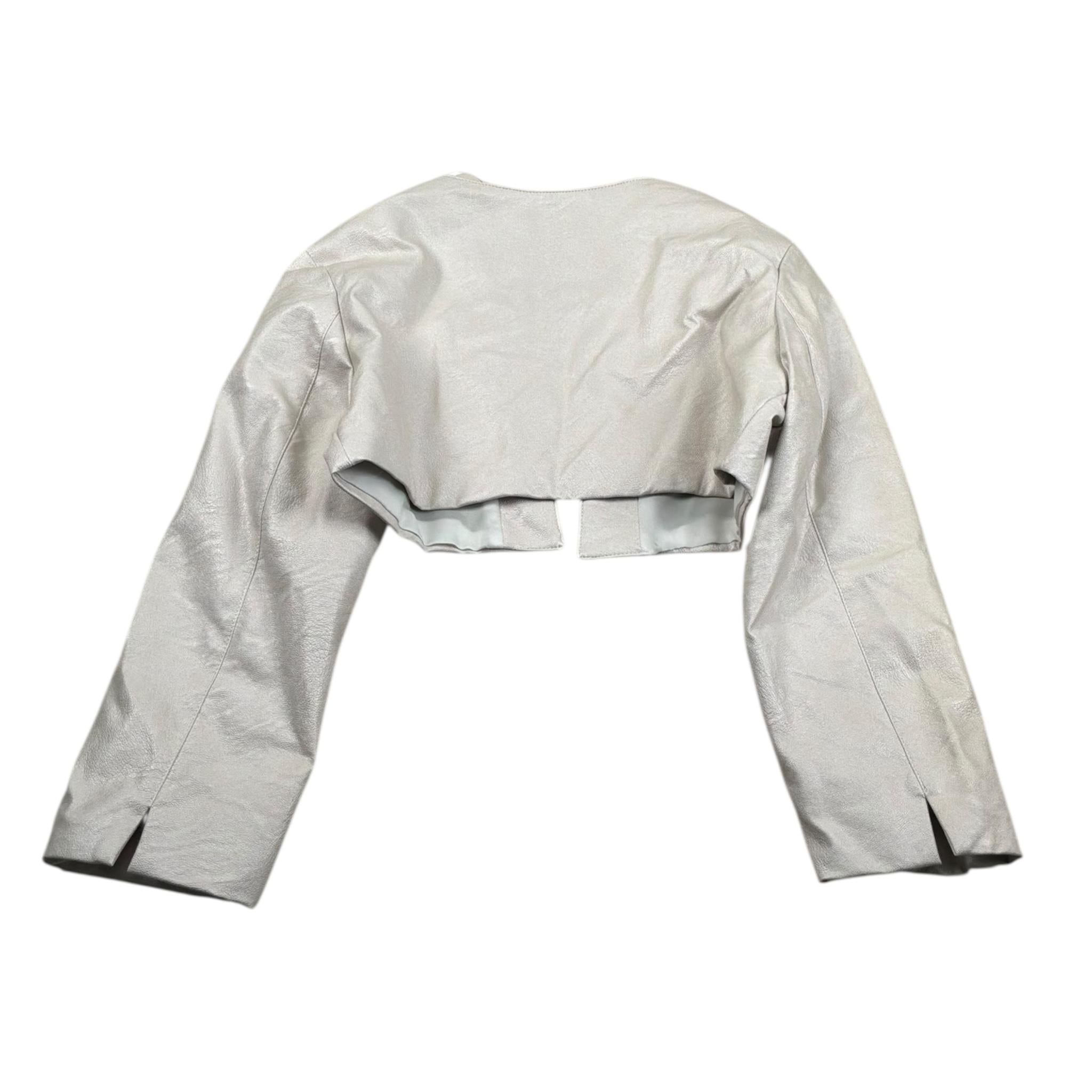 Nunzia Corinna Coprispalle Ecopelle Tinta Unita per Bambina NJ1216165 BEIGE NUNZIA CORINNA 