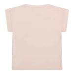 Guess T-Shirt Girocollo Tinta Unita con Stampa per Bambina J5GI14K6YW4 ROSA GUESS 