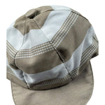Marlu' Cappello Tinta Unita con Fantasia A Righe per Neonato ER412BK BEIGE MARLU' 