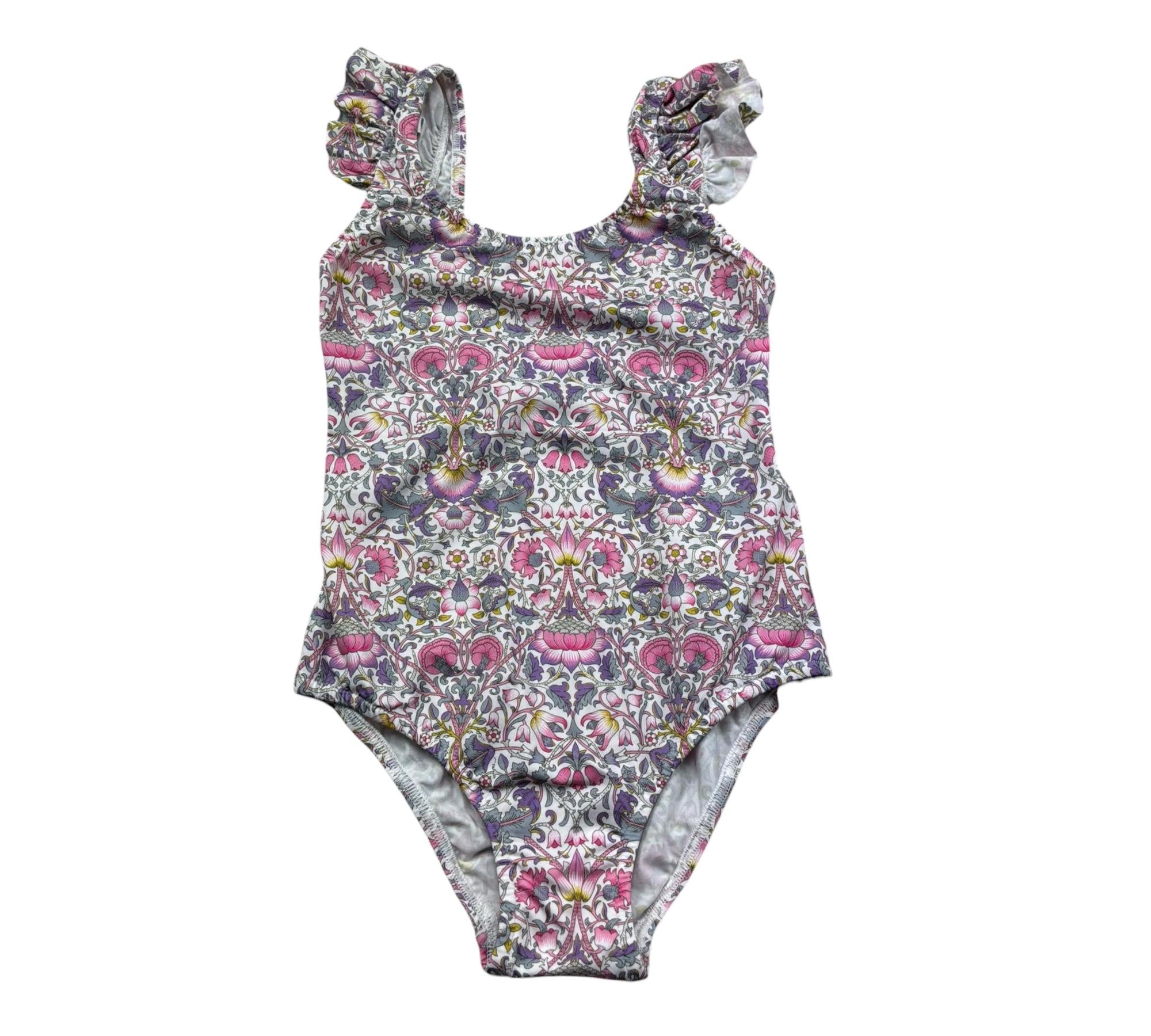 Saint Barth Costume Intero Stampa Fantasia per Bambina TILDA BIANCO SAINT BARTH 