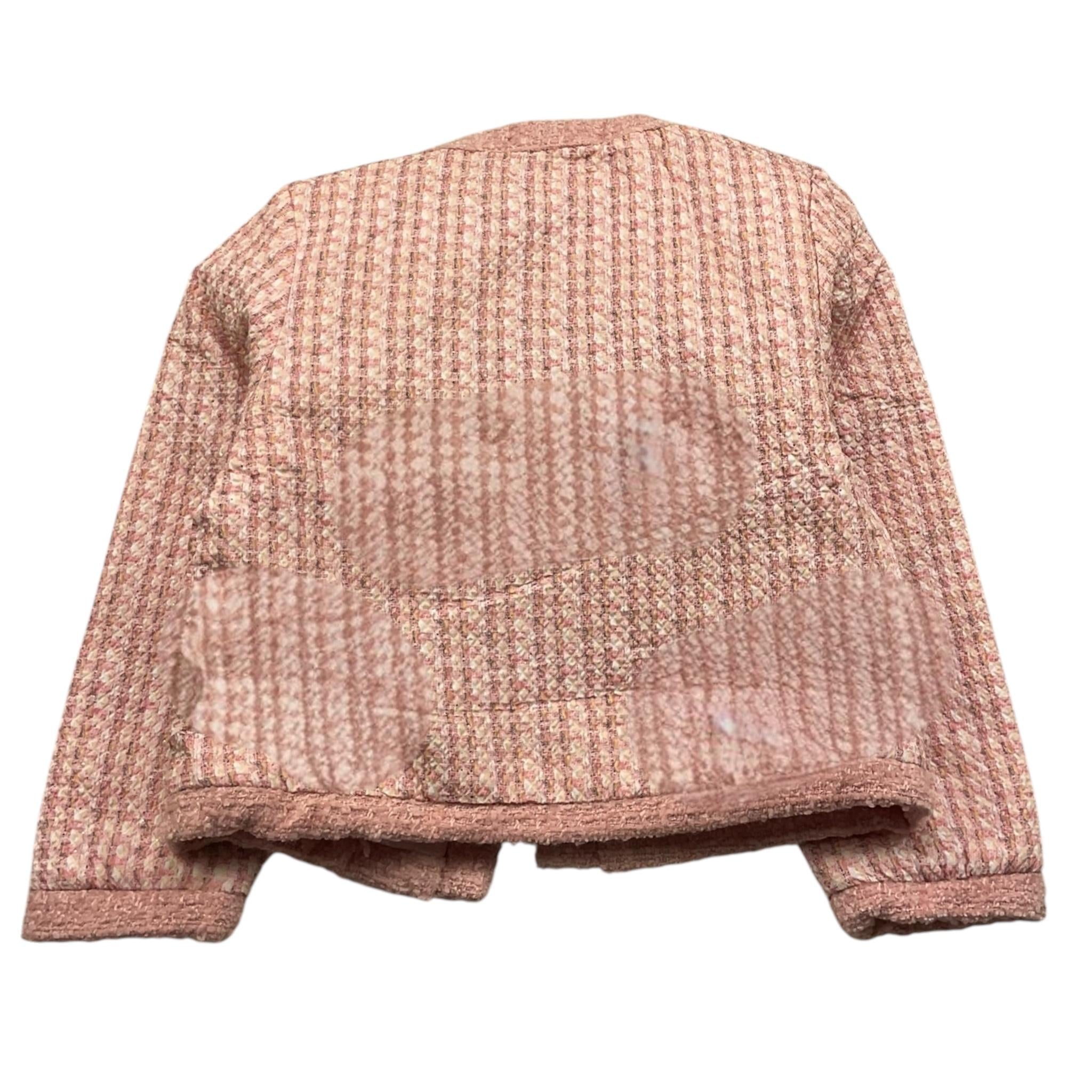 MONO STAR giacca tinta unita cn bottoni Rosa per Bambina 19009 ROSA MONO STAR 