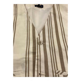 Emanuel Pris Gilet Fantasia A Righe per Bambino EPC2067R BIANCO/BEIGE EMANUEL PRIS 