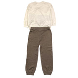 MAYORAL completo 3 pzzi maglia-pantalone-cappello Beige per Bambino 2546 BEIGE MAYORAL 