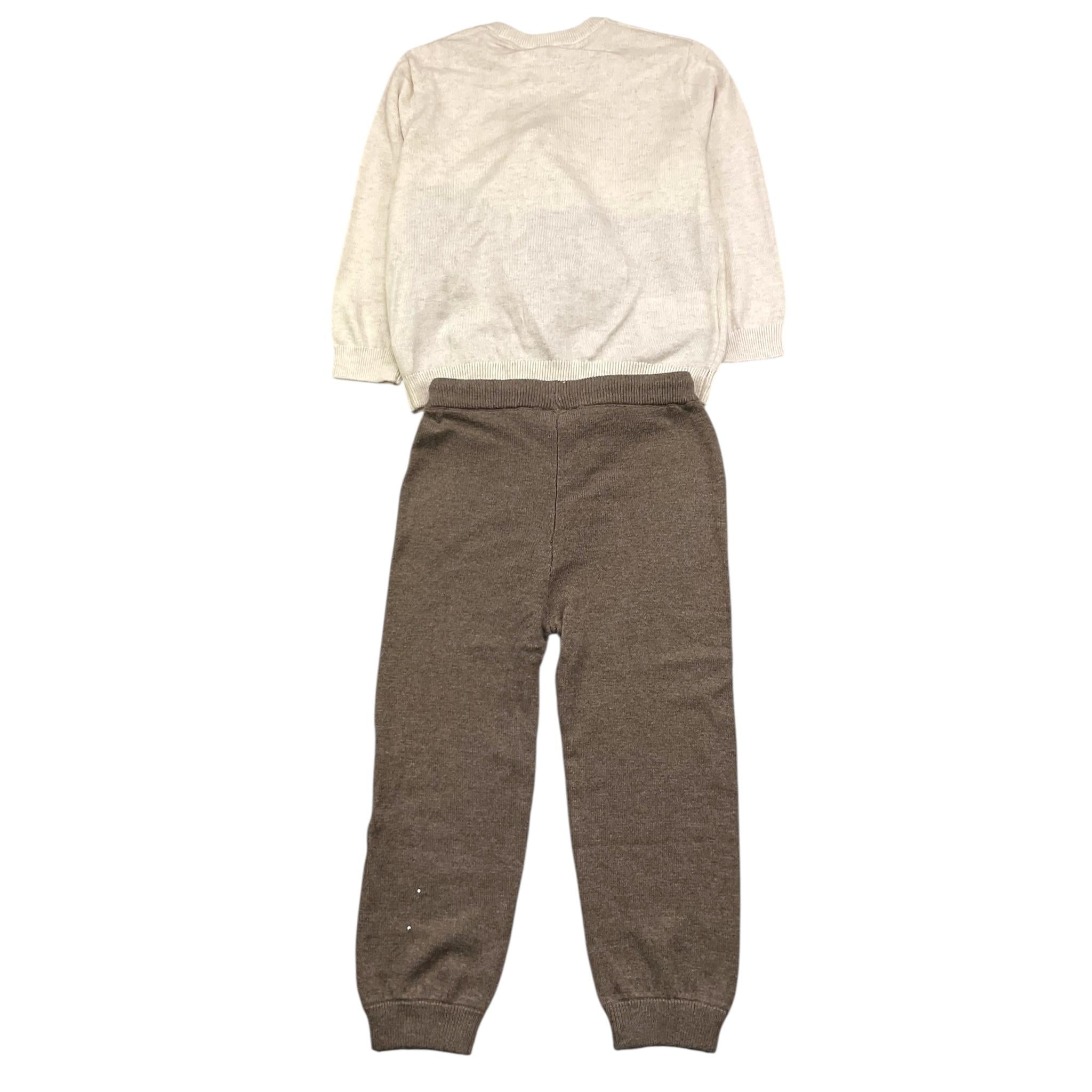 MAYORAL completo 3 pzzi maglia-pantalone-cappello Beige per Bambino 2546 BEIGE MAYORAL 