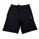 Lyle&Scott Bermuda con Elastico In Vita con Logo per Bambino MLB2014V NERO LYLE&SCOTT 