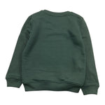 TRUSSARDI felpa girocollo tinta unita con stampa Verde per Bambino TBA25097FE VERDE TRUSSARDI 