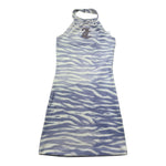 Juicy Couture Abito Bicolore con Fantasia Zebrata per Bambina JBX6523 BIANCO/VIOLA JUICY COUTURE 