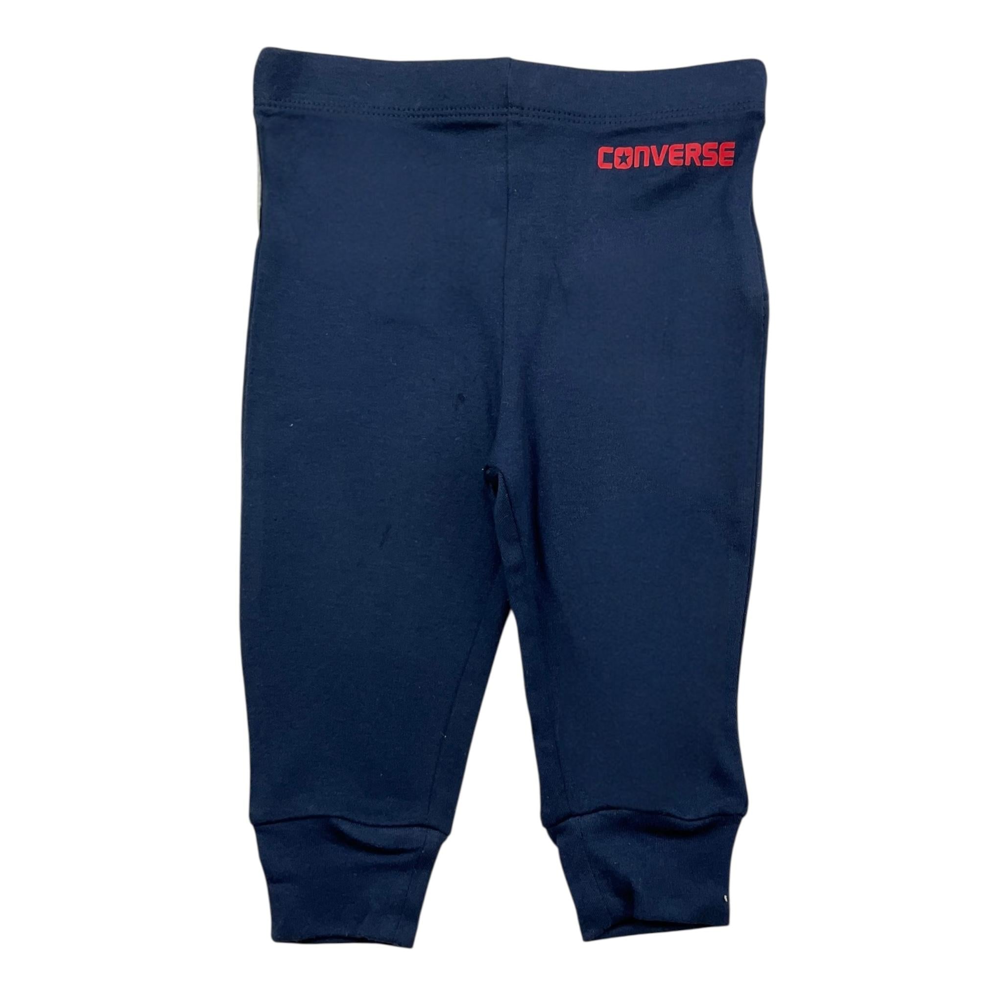 CONVERSE pantalone modello tuta tinta unita Blu per Neonato TUT0447 BLU CONVERSE 
