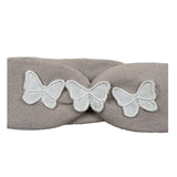 Baby Lord Fascia Capelli tinta unita con Applicazioni Beige per Neonata CO773 BEIGE BABY LORD 