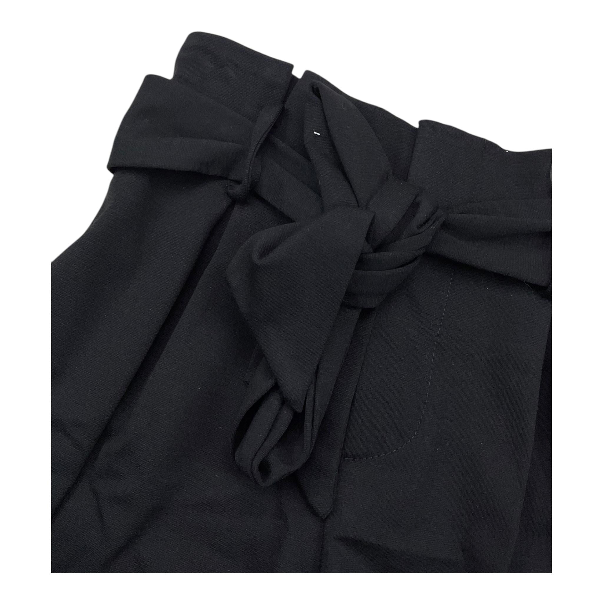 FUN & FUN short tinta unita con cintura Nero per Bambina FCJSO00062 NERO FUN & FUN 