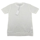 Numbers T-Shirt Girocollo In Filo Tinta Unita per Bambino FIL07 BIANCO NUMBERS 