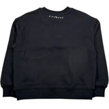 John Richmond Felpa Chiusa Girocollo Tinta Unita con Stampa per Bambino RBP26002FE NERO JOHN RICHMOND 