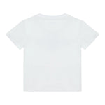 Calvin Klein T-Shirt Tinta Unita con Logo per Neonato IN0IN00011 BIANCO CALVIN KLEIN 