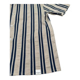 Paolo Pecora Camicia Mezza Manica Fantasia A Righe per Bambino PP4390 BEIGE PAOLO PECORA 