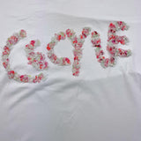 Cecyle T-Shirt Girocollo Tinta Unita Con Stampa Bianco Per Bambina