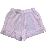 Saint Barth Short Tinta Unita con Elastico In Vita per Bambina MEAVEJR ROSA SAINT BARTH 