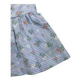 Tartine Et Chocolat Camicia Giormanica Fantasia Quadretti Blu Per Neonata
