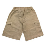 M+E' Bermuda Tinta Unita con Elastico In Vita per Bambino UEM0505 SABBIA M+E' 