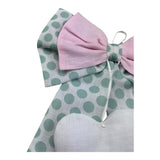 I Delfi Fiocco Nascita Bicolore per Neonato 25P5471G VERDE I DELFI 