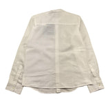 Dan John Camicia Manica Lunga Tinta Unita Collo Coreano per Bambino CMD5110J BIANCO DAN JOHN 