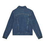 Levi'S Giubbino In Denim Tinta Unita con Bottoni per Bambino 9E2058 BLU LEVI'S 