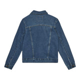 Levi'S Giubbino In Denim Tinta Unita con Bottoni per Bambino 9E2058 BLU LEVI'S 