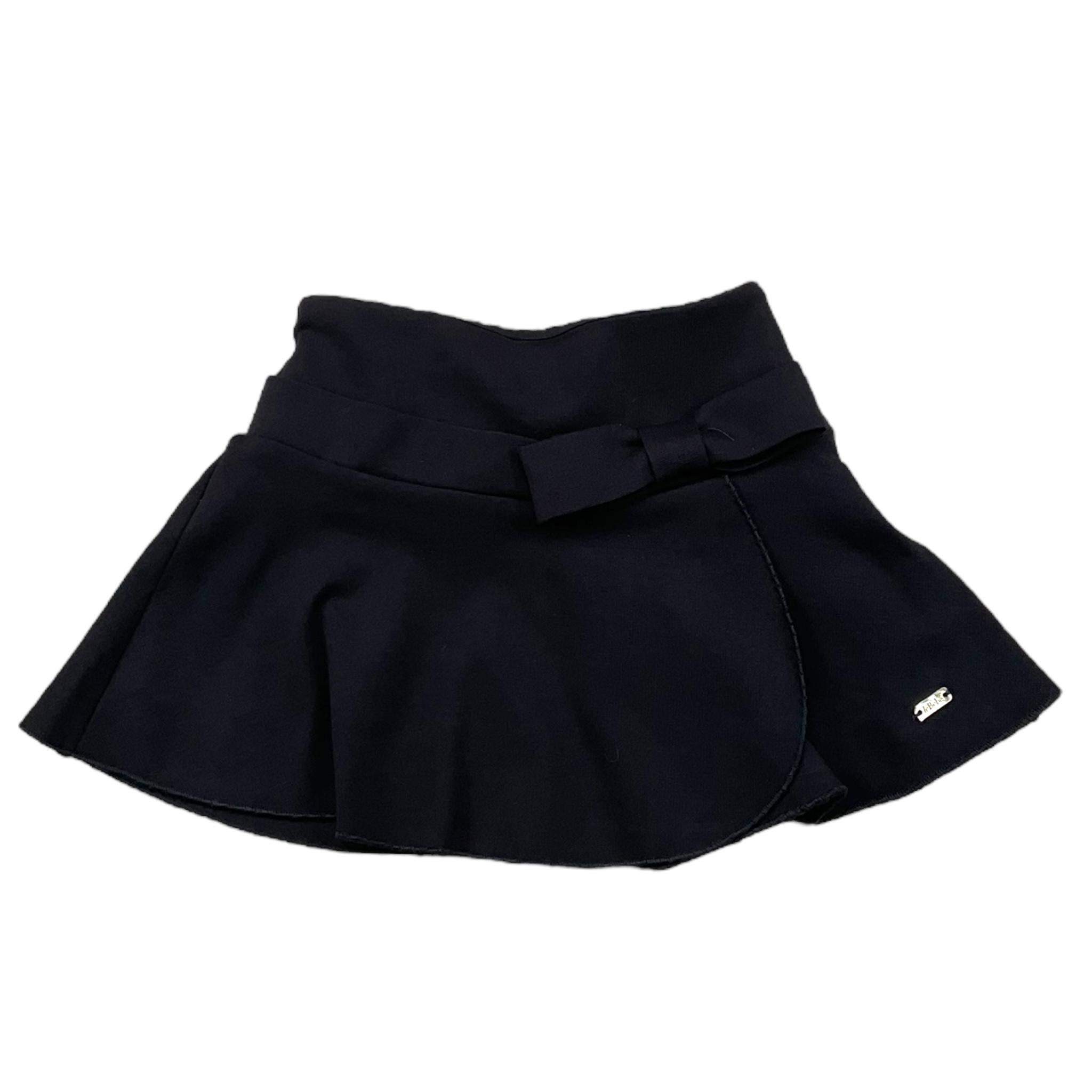 LE BEBE' gonna tinta unita con fiocco Blu per Neonata LBG6107 BLU LE BEBE' 