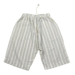 Lalalu' Bermuda Tinta Unita con Fantasia A Righe per Bambino BML50PB PANNA LALALU' 