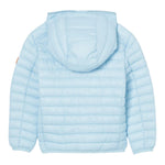 Save The Duck Giubbino Tinta Unita con Zip E Cappuccio per Neonato J30650 AZZURRO SAVE THE DUCK 