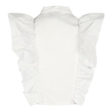Marc Ellis Camicia Tinta Unita con Balze per Bambina JMJSH16684 BIANCO MARC ELLIS 