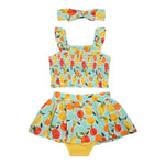 Mayoral Completo 3 Pezzi Top-Gonna-Fascia Capelli per Neonata 1930 MULTICOLOR MAYORAL 