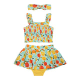 Mayoral Completo 3 Pezzi Top-Gonna-Fascia Capelli per Neonata 1930 MULTICOLOR MAYORAL 