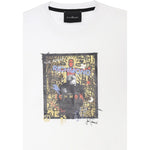 John Richmond T-Shirt Girocollo Tinta Unita con Stampa per Bambino RBP25159TSX BIANCO JOHN RICHMOND 