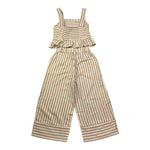 Mayoral Completo 2 Pezzi Top-Pantalone Palazzo per Bambina 3539 BIANCO/BEIGE MAYORAL 