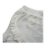 Play Up Short Tinta Unita con Elastico In Vita per Neonata PA022AQ11700 BIANCO PLAY UP 