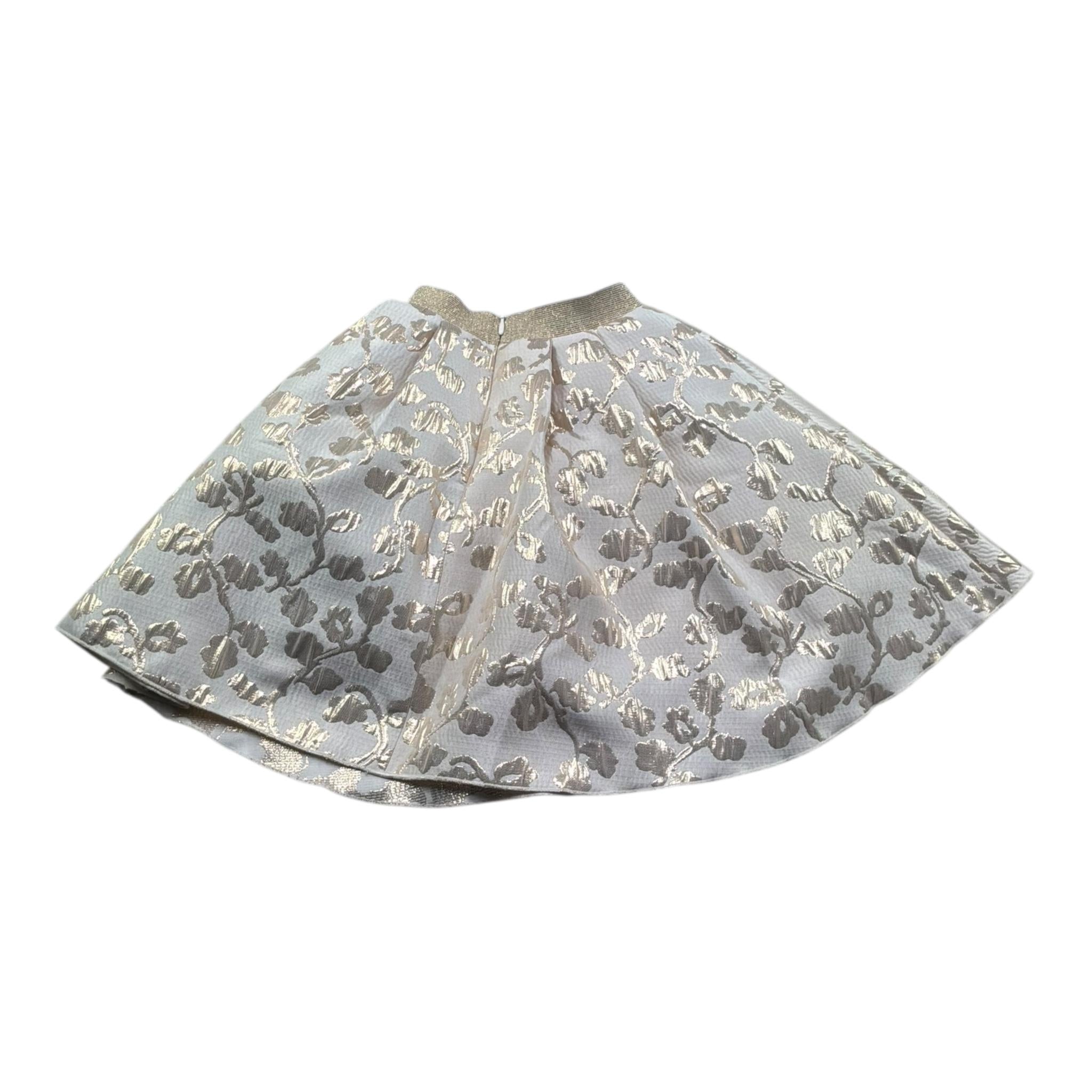 Trussardi Gonna Bicolore con Fantasia per Bambina TGP26093GO ORO TRUSSARDI 