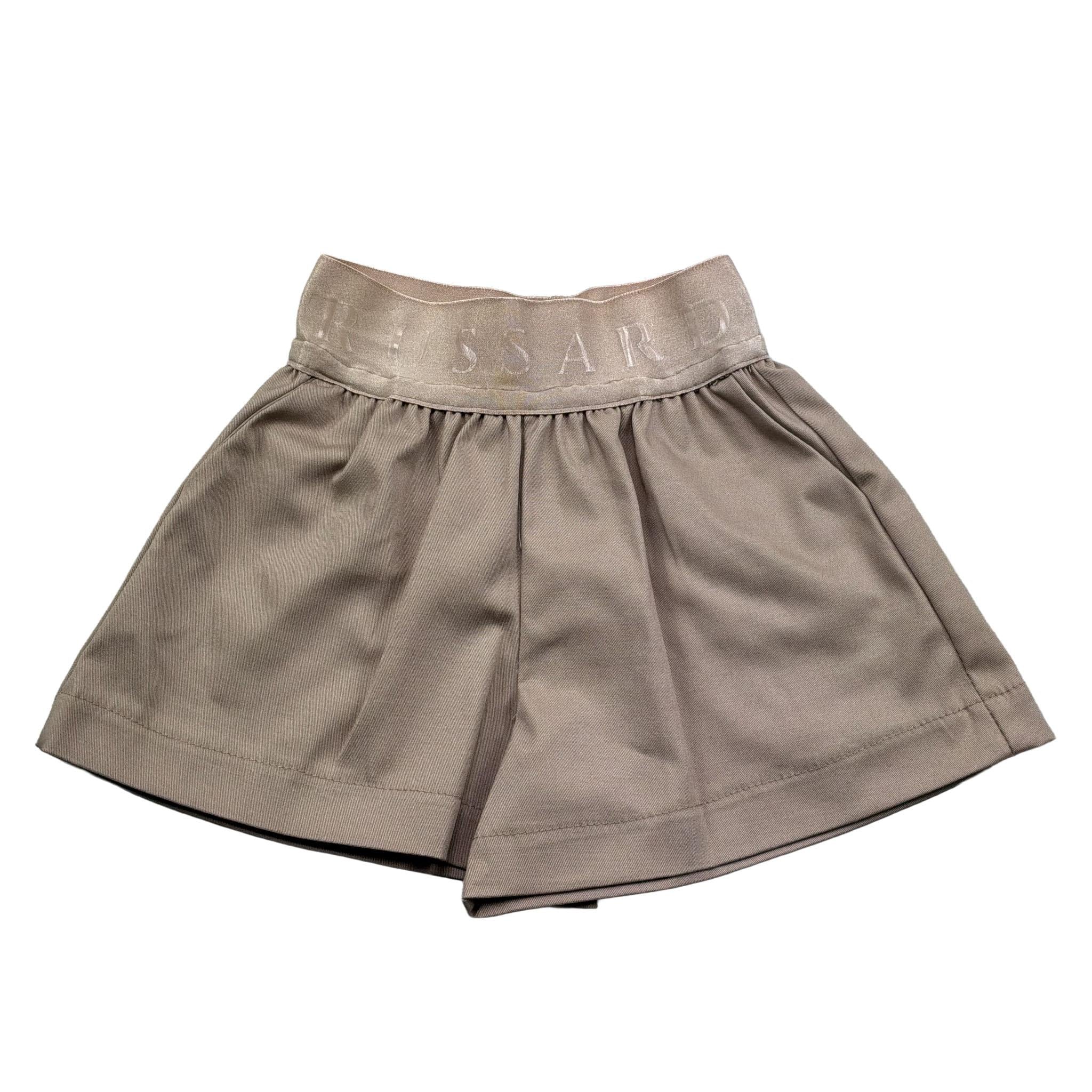 Trussardi Short Tinta Unita con Elastico In Vita per Neonata TIP26117SH BEIGE TRUSSARDI 