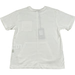 Paolo Pecora T-Shirt Girocollo Tinta Unita con Tasche per Bambino PP4369 BIANCO PAOLO PECORA 