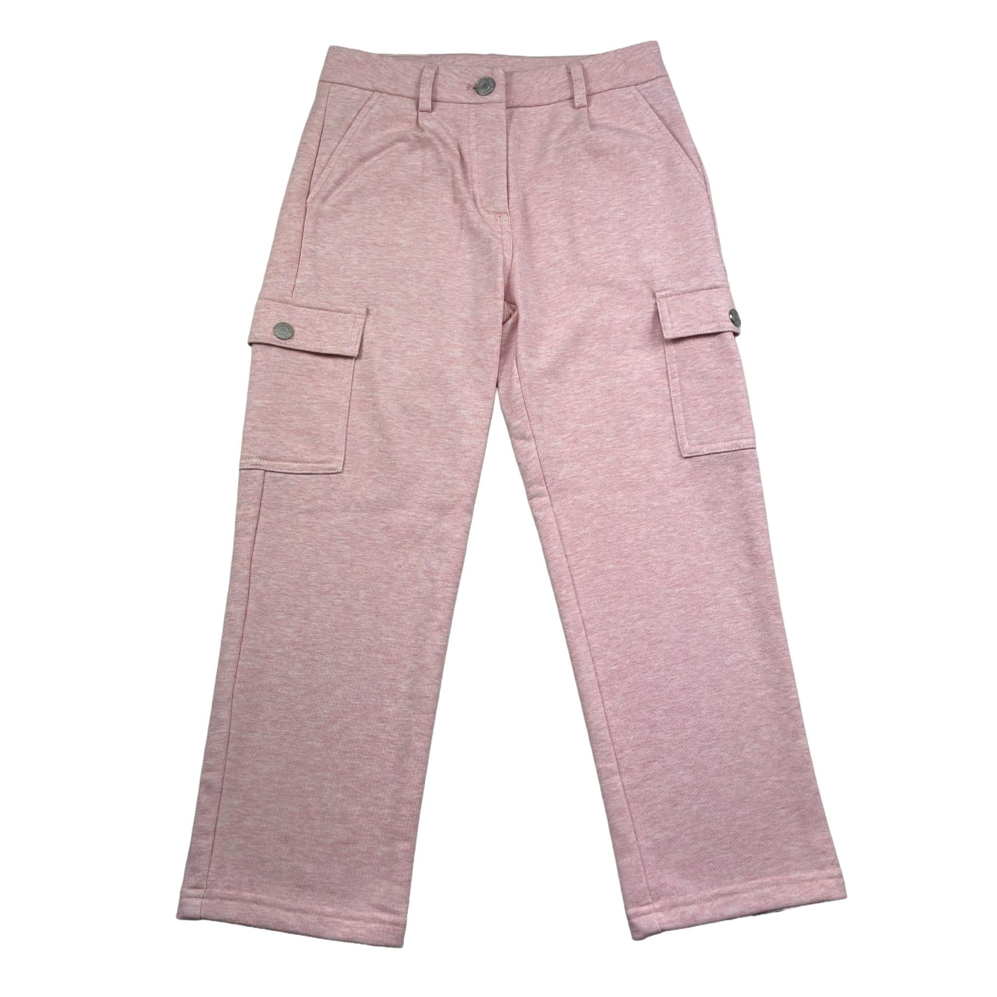 Trussardi Pantalone Tinta Unita con Tasconi per Bambina TGP26078PA ROSA TRUSSARDI 