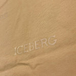 Iceberg T-Shirt Girocollo Tinta Unita con Stampa per Bambino TSICE5115J BEIGE ICEBERG 